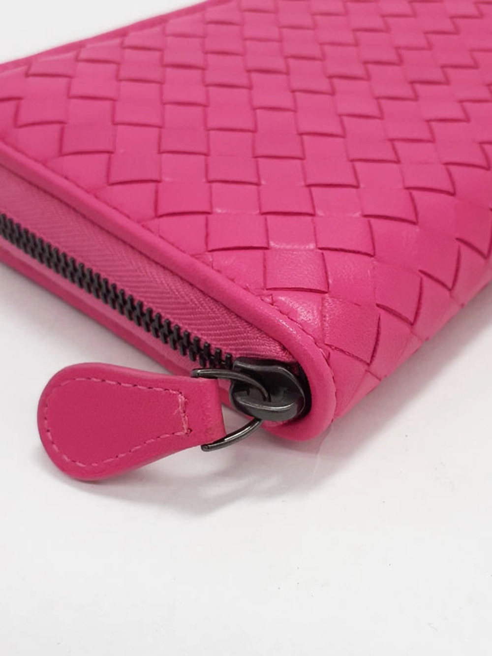 Bottega Veneta Intrecciato Round Zipper Long Wallet - Picture 5 of 5